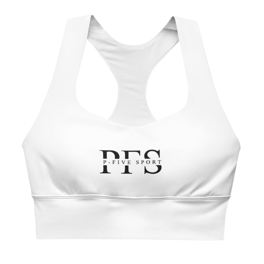 All-Over Print Recycled Longline Sports Bra